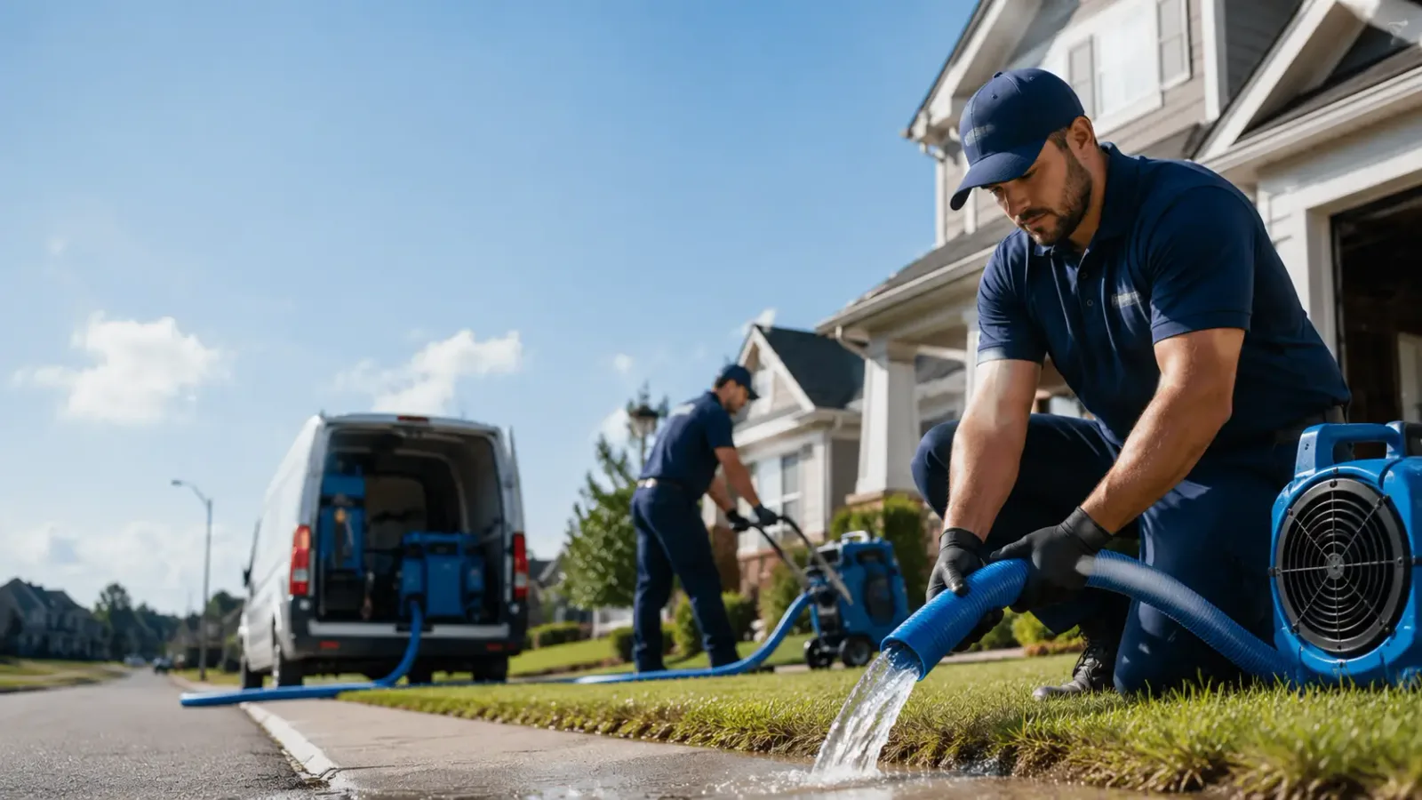 Flood Damage Restoration in Newport Coast, CA